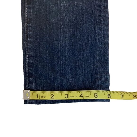Vigoss Paramount Super Slim Capri Women's Size 26 Low-Rise Blue Denim Jeans - Picture 5 of 11